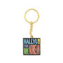 Hallyu! The Korean Wave enamel keyring